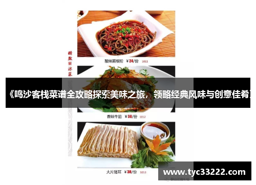 《鸣沙客栈菜谱全攻略探索美味之旅，领略经典风味与创意佳肴》